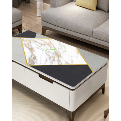 Скатертина ПВХ з візерунком, захист для столу "Stylish marble", 60*90 см Скатертина ПВХ з візерунком, захист для столу "Stylish marble", 60*90 см